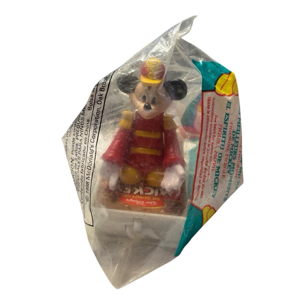 McDonald's Happy Meal Toys 1998 Mickey Mouse Band Leader -SEALED